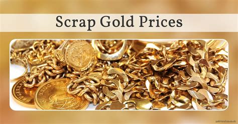 scrap gold prices today.